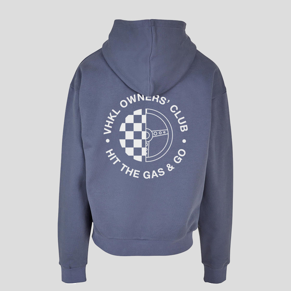 Owners' Club Oversized Hoodie - Vintage Blue