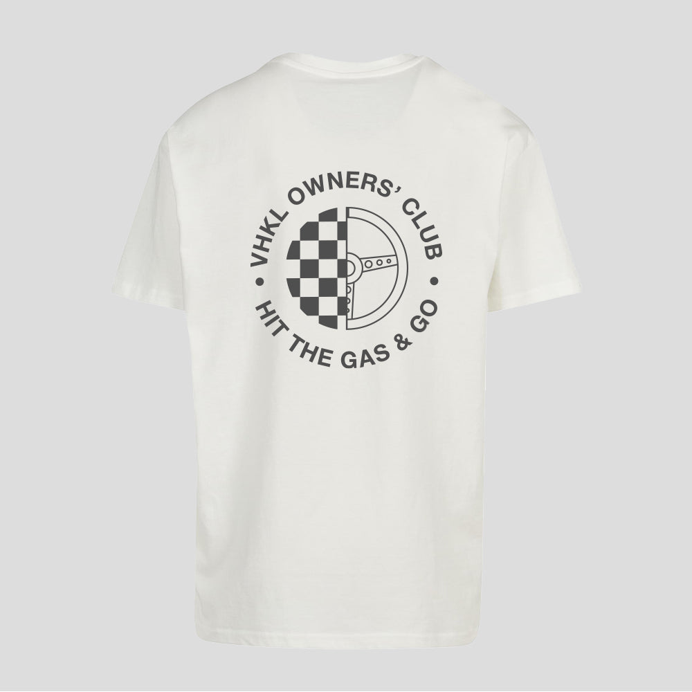 Owners' Club Oversized T-shirt -  Vintage White